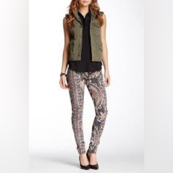 Etienne Marcel Denim - Etienne Marcel Printed Skinny Jeans Size 30
